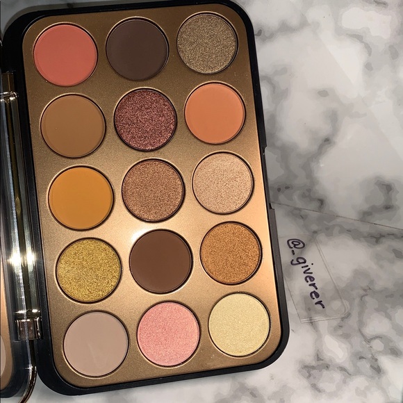 Gilded Glam Reflectios BH Cosmetics 15 Pan Eyeshadow Palette - Picture 3 of 16